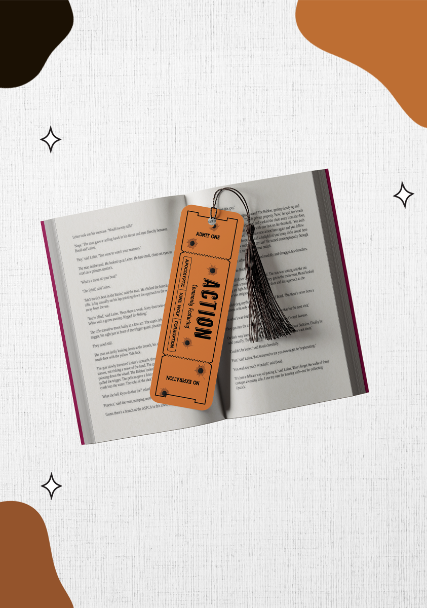 Ticket to Another World – Action Bookmark