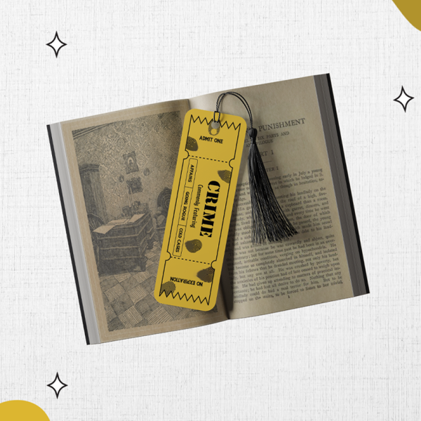 Ticket to Another World - Crime Bookmark