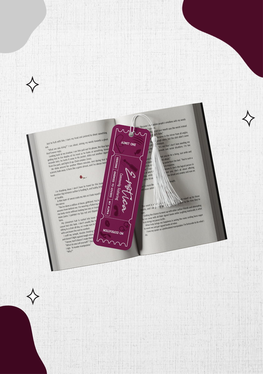 Ticket to Another World – Erotica Bookmark