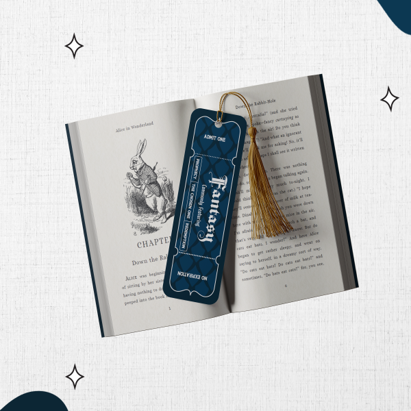 Ticket to Another World - Fantasy Bookmark