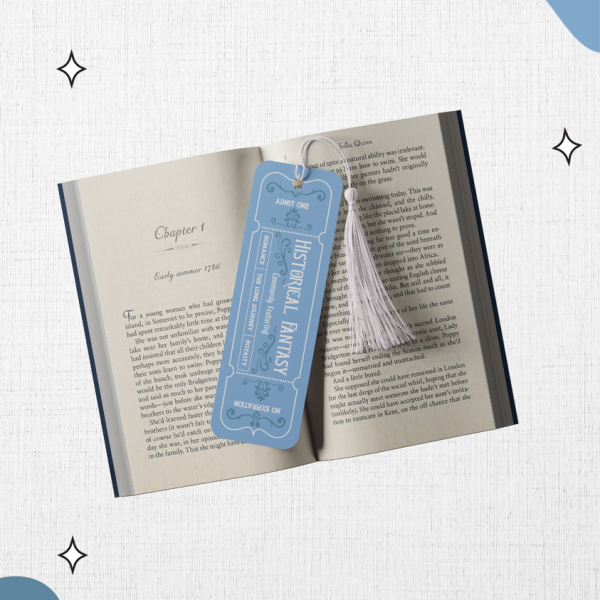 Ticket to Another World - Historical Fiction Bookmark
