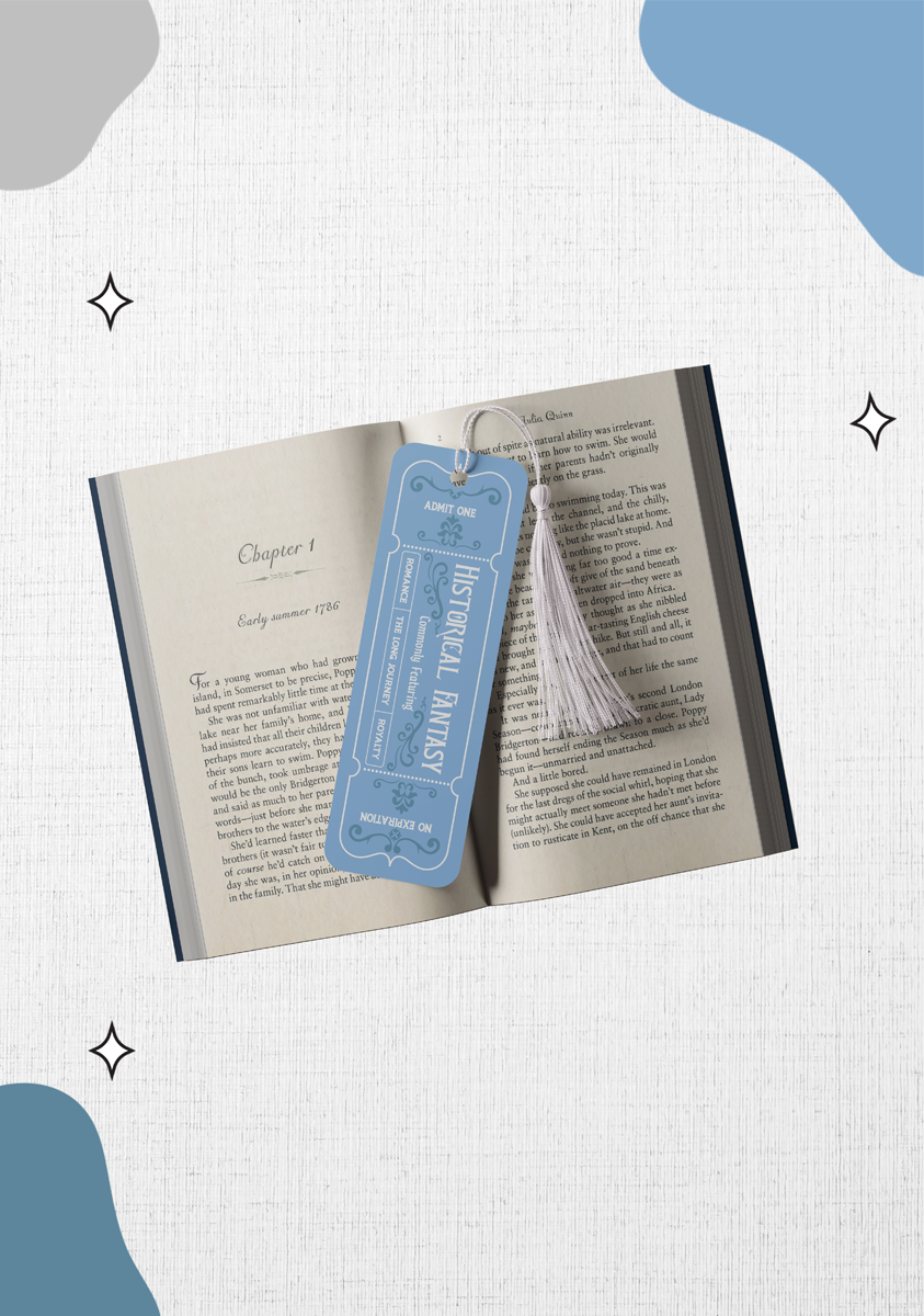 Ticket to Another World – Historical Fiction Bookmark