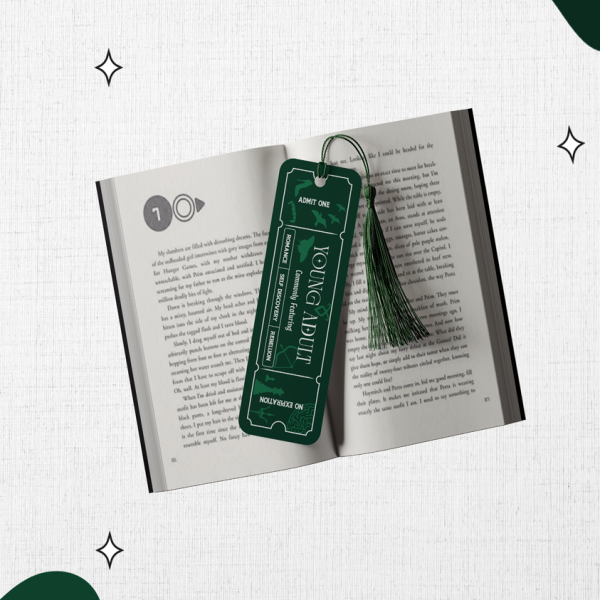 Ticket to Another World - Young Adult Bookmark