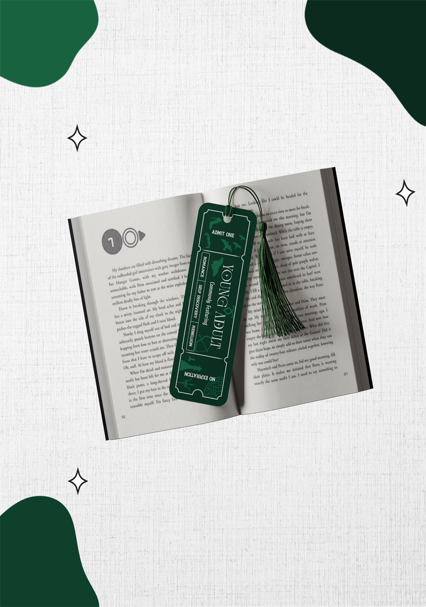 Ticket to Another World – Young Adult Bookmark