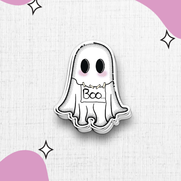 Last Minute Costume- Halloween Sticker Duo