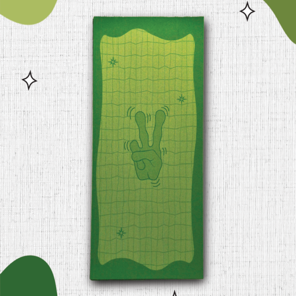 Out of This World Memo Pad - Peace Out!