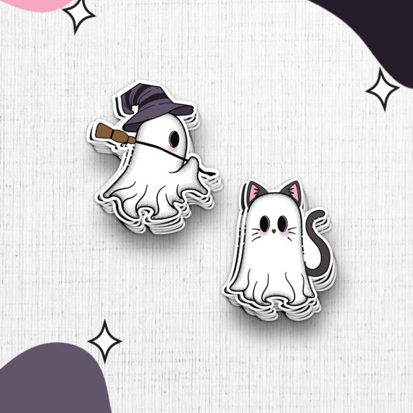The Witching Hour - Halloween Sticker Duo