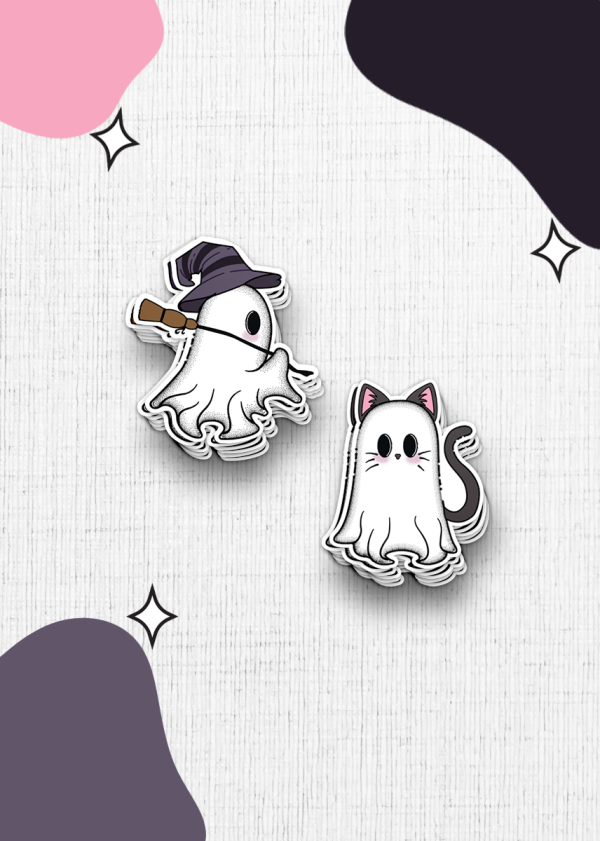 The Witching Hour - Halloween Sticker Duo