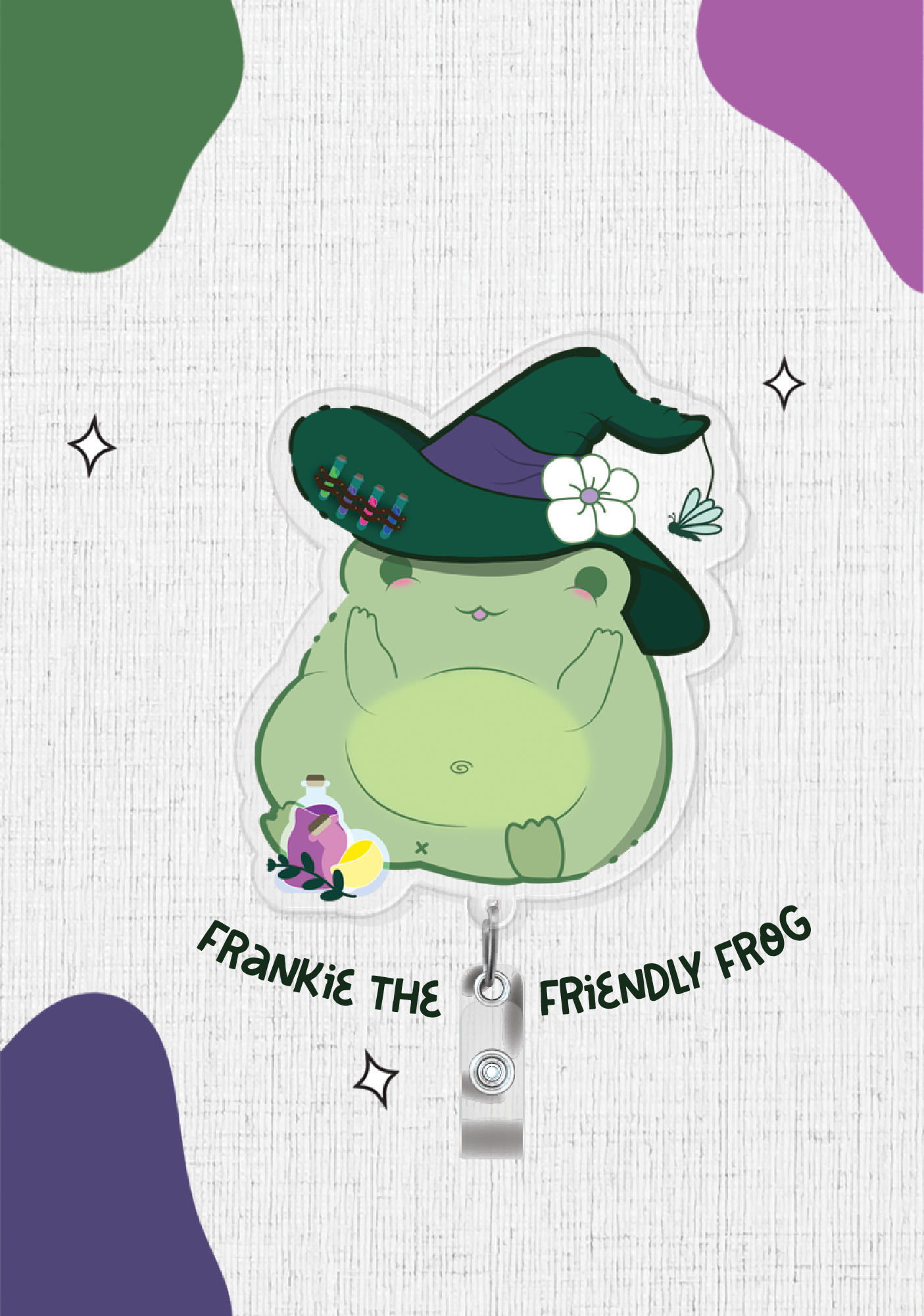 Frankie the Friendly Frog – Badge Reel