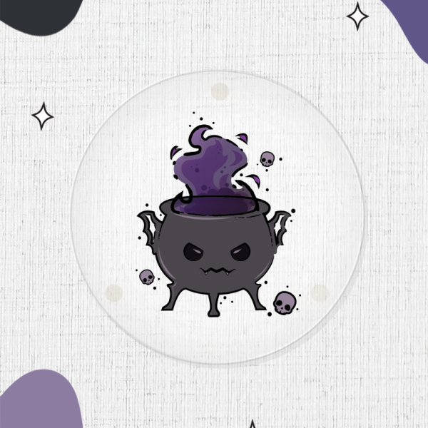 Cauldron Pal Coasters- Peculiar Purple