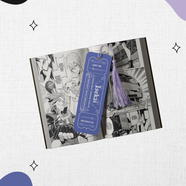 Ticket to Another World - Isekei - Fantasy Manga Bookmark
