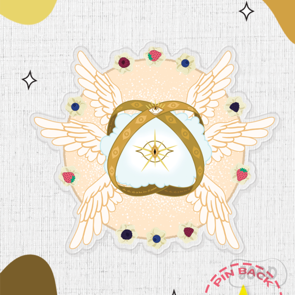 That's Heavenly! - Biblically Accurate Angel Pin