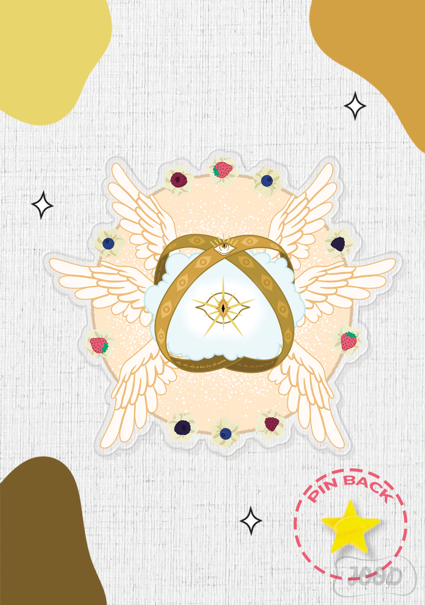 That’s Heavenly! – Biblically Accurate Angel Pin