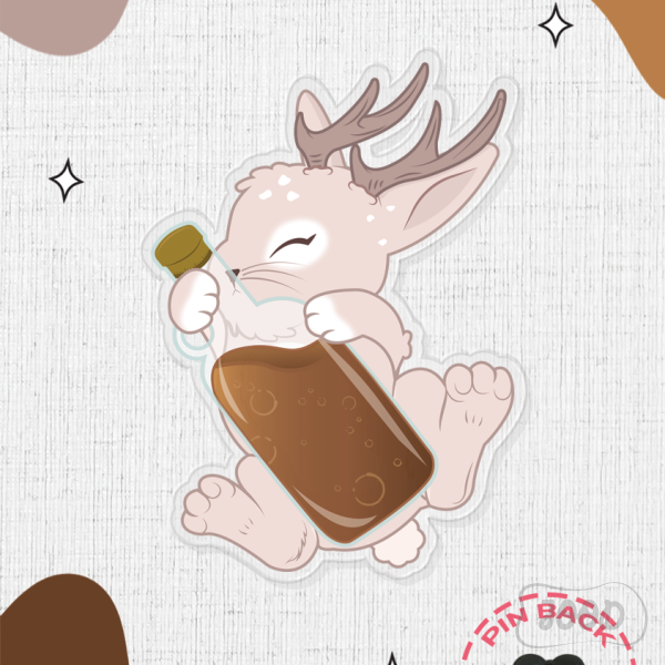 That's Smooth - Jackalope Pin