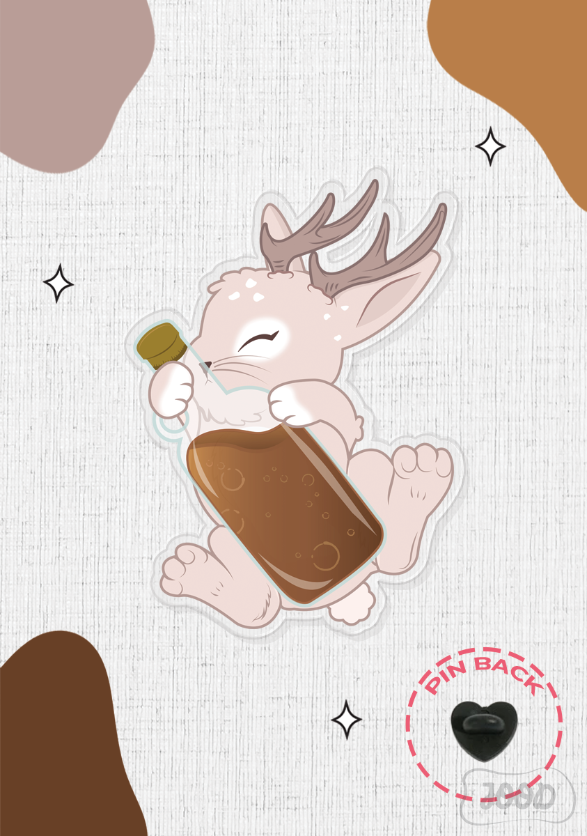 That’s Smooth – Jackalope Pin